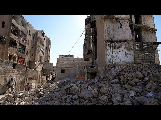 ⁣Aleppo residents reflect on former President Assad's destructive regime