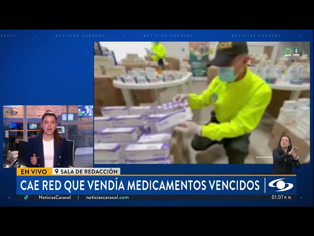 ⁣Capturan a banda que vendía medicamentos vencidos