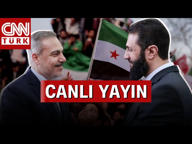 ⁣Hakan Fidan'dan Tarihi Ziyaret! Ankara-Şam Hattında Yeni Dönem #CANLI