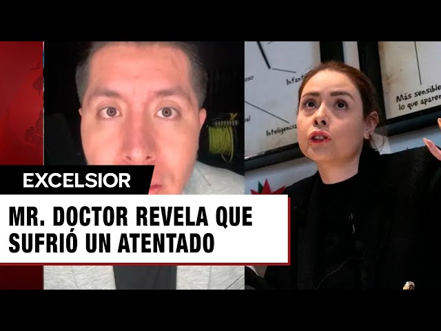 ⁣Mr. Doctor revela que sufrió un atentado y lanza acusación contra Maryfer Centeno