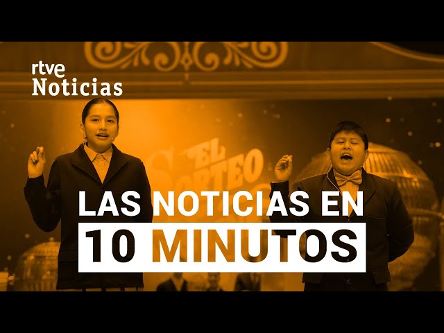 ⁣Las noticias del DOMINGO 22 de DICIEMBRE en 10 minutos | RTVE Noticias