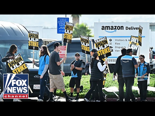 ⁣'MAXIMUM DISRUPTION': It's 'obvious' why Amazon workers are striking now