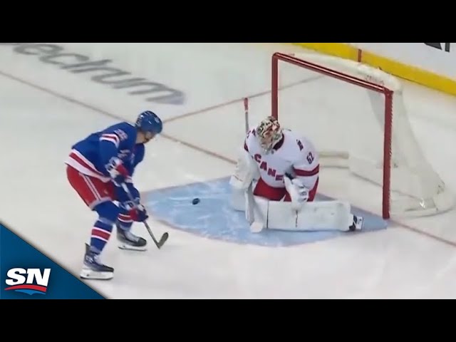 Rangers' Jimmy Vesey Opens Scoring 17 Seconds Into Game vs. Hurricanes