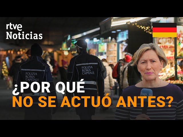 ⁣ALEMANIA: CRECE el DEBATE por los FALLOS de SEGURIDAD en el ATENTADO de MAGDEBURGO | RTVE Noticias