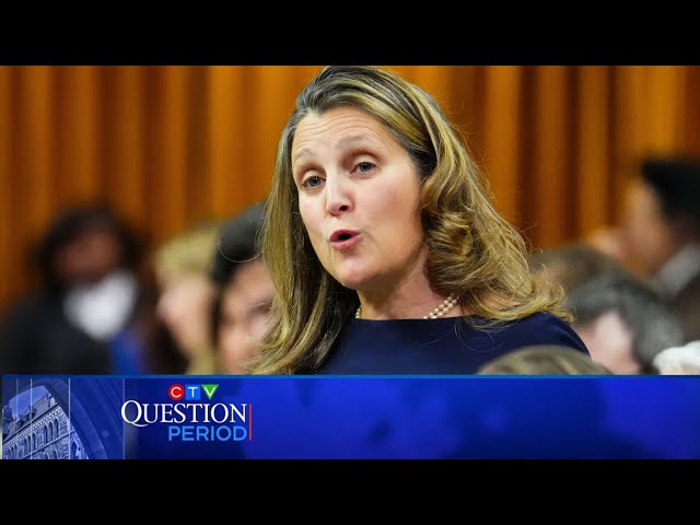 ⁣Examining why Chrystia Freeland stepped down from cabinet | CTV Question Period