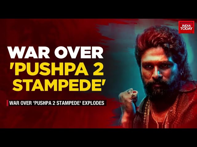 ⁣Allu Arjun And Telangana CM Revanth Reddy In War Of Words: Pushpa 2 Stampede Tragedy