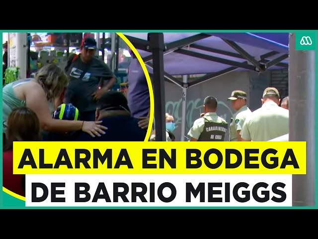 ⁣Alarma en bodega subterránea del Barrio Meiggs: Comerciantes fueron afectados por el humo