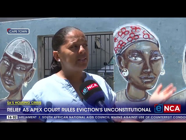 ⁣Relief as Apex Court rules Woodstock eviction's unconstitutional