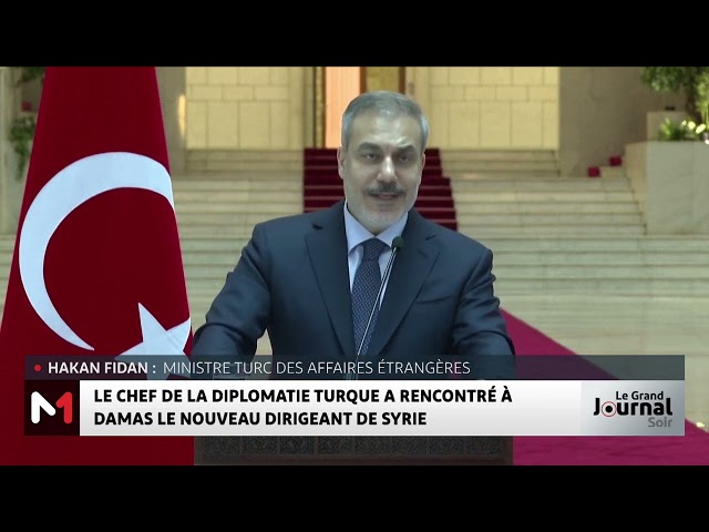 ⁣Le Chef de la diplomatie turque a rencontré à Damas le nouveau dirigeant de Syrie