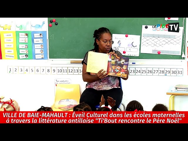 ⁣Ville de Baie-Mahault : Éveil Culturel dans l'écoles maternelles à travers la littérature antil