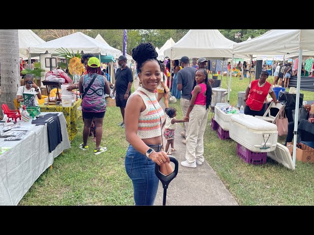 ⁣Market On The Lawn Live at Devon House | JAMAICA WALK BY