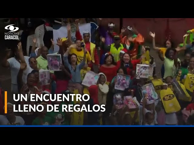 ⁣“Que haya paz en Colombia”: el deseo de los niños de Chocó en los Encuentros Navideños