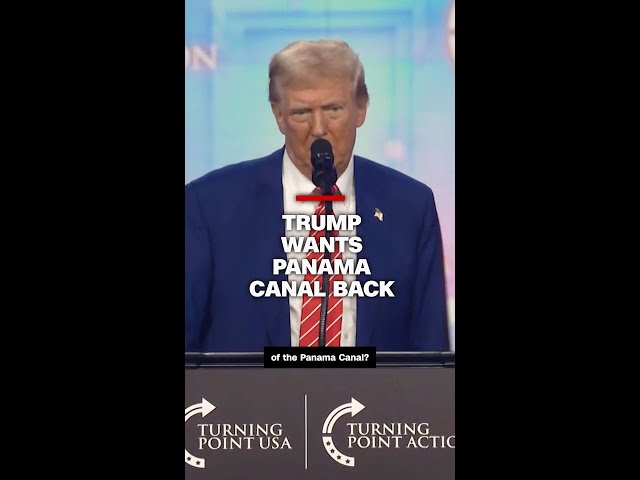 ⁣Trump wants Panama Canal back