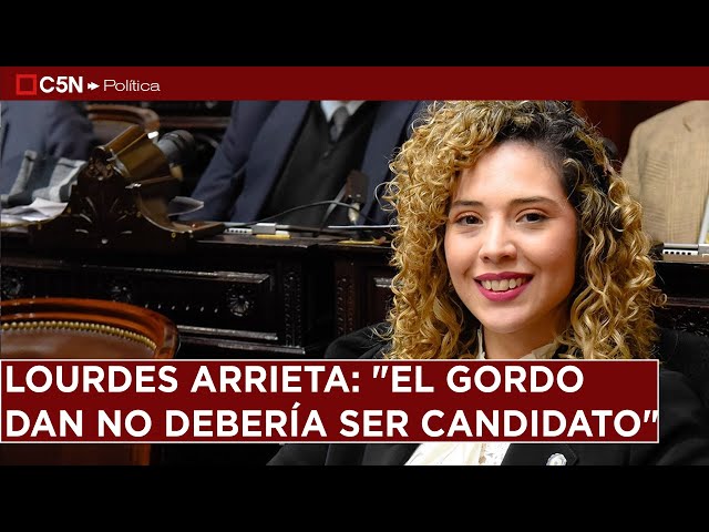 ⁣Lourdes Arrieta: "El Gordo Dan no debería ser candidato"