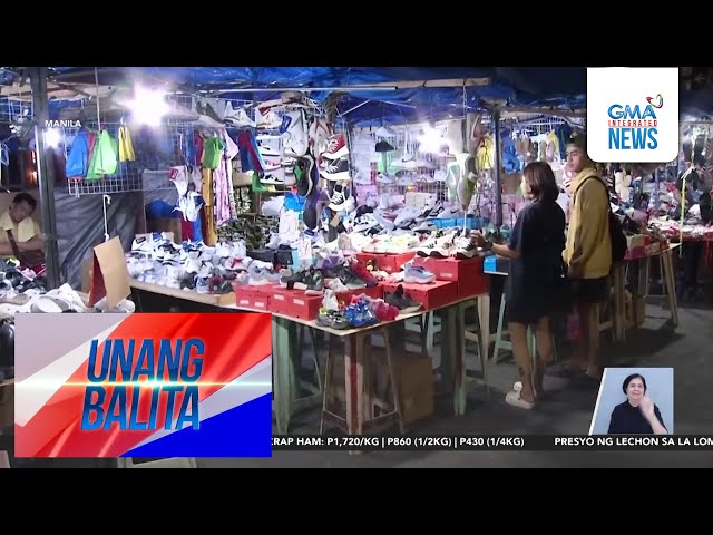 ⁣Ilang mamimili, maagang pumunta sa Divisoria para makaiwas sa dagsa ng last minute... | Unang Balita