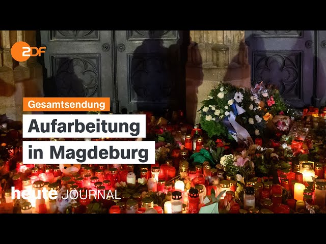 ⁣heute journal vom 22.12.2024: Trauer in Magdeburg, Musk lobt AfD, Konzepte gegen Einsamkeit