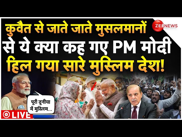 ⁣PM Modi Big Statement In Kuwait LIVE : कुवैत में मुसलमानों पर ये क्या कह गए PM मोदी?