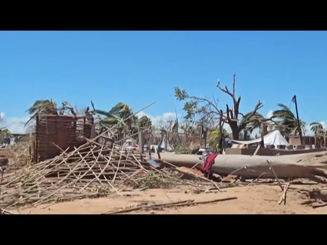 ⁣Cyclone Chido death toll rises to 94 people in Mozambique