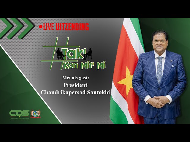 ⁣TAK' KON MIT' MI AFLEVERING 3: MET ALS GAST PRESIDENT CHANDRIKAPERSAD SANTOKHI 23-12-2024