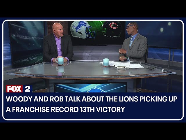 ⁣LIONS POSTGAME: Woody Woodriffe and Rob Rubick break down the victory over the Bears