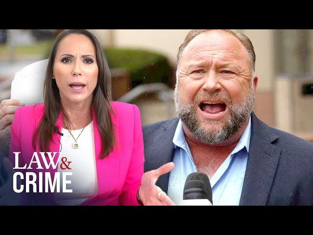 ⁣Judge Reacts to Alex Jones Sandy Hook Case as Infowars Goes Up for Sale