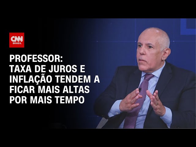 ⁣Professor: Taxa de juros e inflação tendem a ficar mais altas por mais tempo | WW