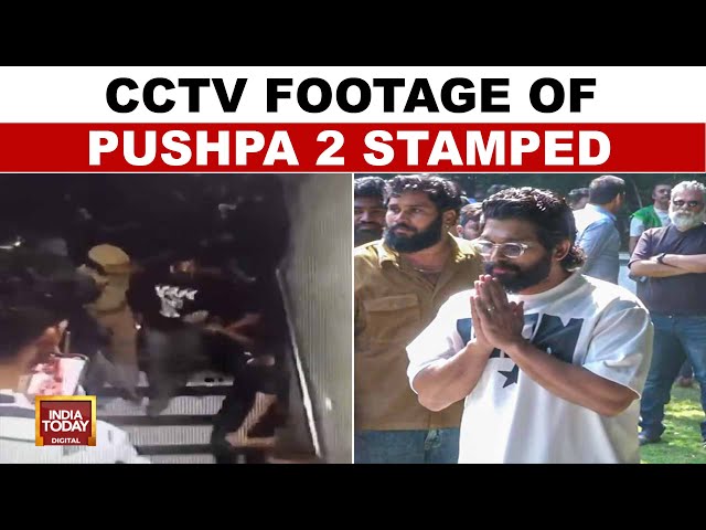 ⁣Pushpa Stampede Row: Cops Release CCTV Footage Of Stampede Day | Allu Arjun News | India Today