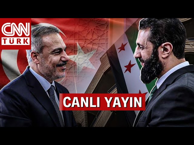 ⁣Hakan Fidan, Şam'dan Ne Mesaj Verdi? Tarihi Ziyaretin Ayrıntıları #CANLI Yayında