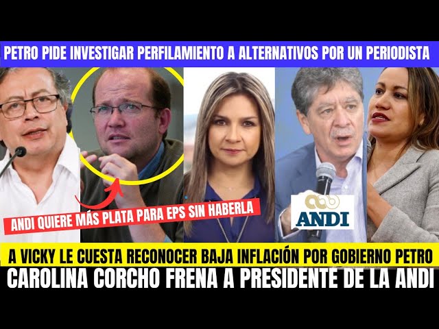 ⁣DANIEL SAMPER TIRO LA PIEDRA.PERFILÓ ALTERNATIVOS.VICKY RECONOCE CORRUPCIÓN.CORCHO PARA A LA ANDI