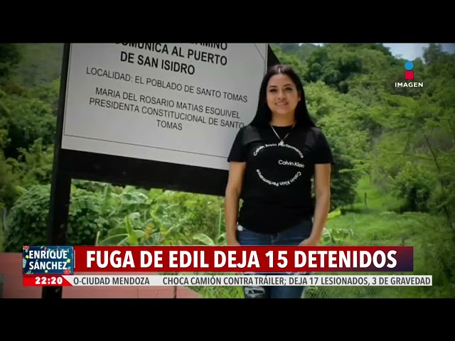 ⁣Fuga de edil electo de Santo Tomás de los Plátanos ha dejado al menos 15 detenidos