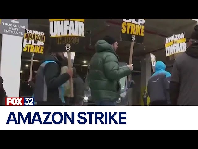 ⁣Amazon strike expands just days before Christmas