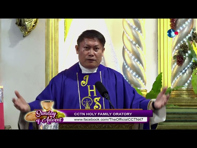 ⁣23 DECEMBER 2024 - HOMILY by Rev.  Fr.  Algie Quintana