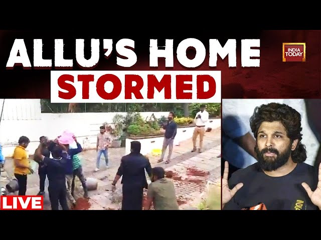 ⁣Allu Arjun House Attack Live News: Accused in Allu Arjun House Attack Get Bail, Revanth Link Emerges