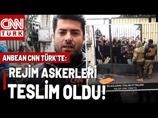 ⁣ Esad Rejiminin Askerleri Teslim Oluyor! Silahlarını Teslim Ettikleri Anlar CNN TÜRK'te