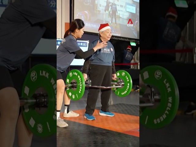 ⁣️‍♀️ 90-year-old Taiwanese grandma competes in weightlifting competition