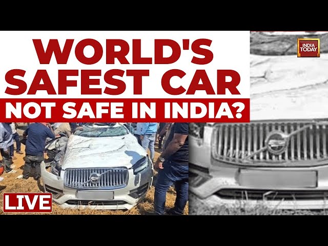 ⁣Bangalore Volvo Accident LIVE News: Volvo Crash That Killed CEO, Family Sparks Big Question