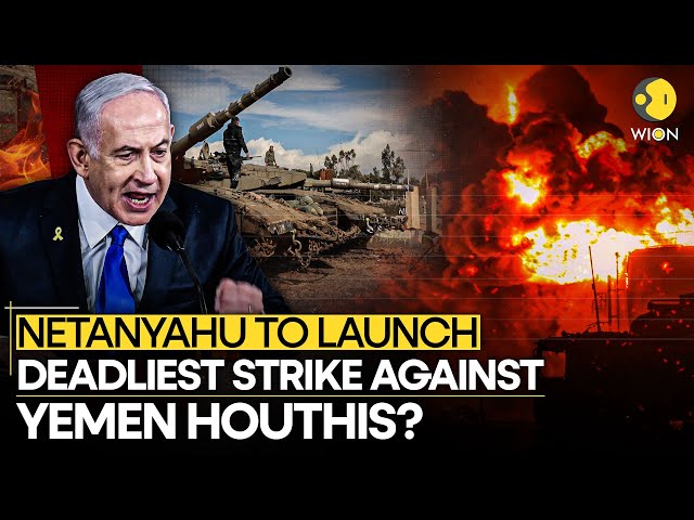 ⁣Israel Houthis War: Netanyahu To Launch Deadliest Strike Against Yemen Houthis? | WION LIVE