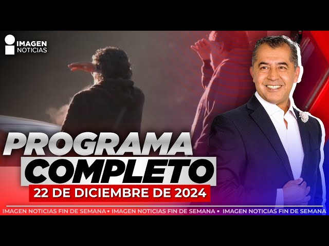 ⁣Imagen Noticias Fin de Semana con Enrique Sánchez | Programa completo 22 de diciembre de 2024