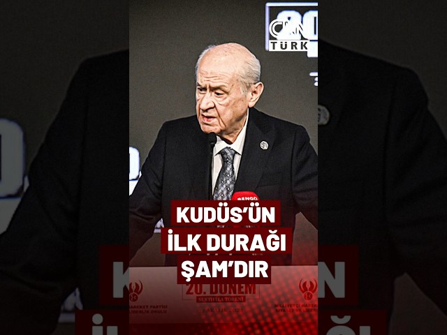 ⁣Devlet Bahçeli "Kudüs'ün Fethi De Yakın" Dedi: Kudüs'ün İlk Durağı Şam'dır