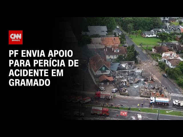 ⁣PF envia apoio para perícia de acidente em Gramado | CNN NOVO DIA