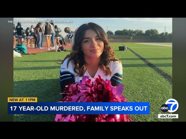 ⁣Azusa family mourns murder of 17-year-old cheerleader days before Christmas