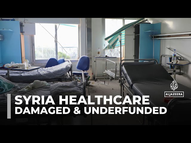 ⁣Syria's healthcare system: Many hospitals damaged and overwhelmed