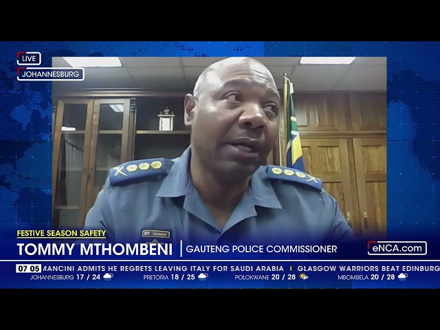 ⁣Festive Season Safety | Police out in force to keep public safe