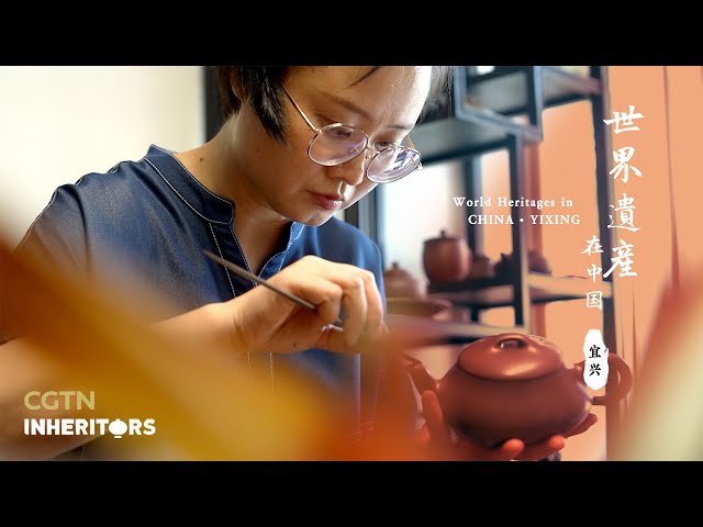 ⁣CGTN Inheritors: Shaping clay, shaping personality