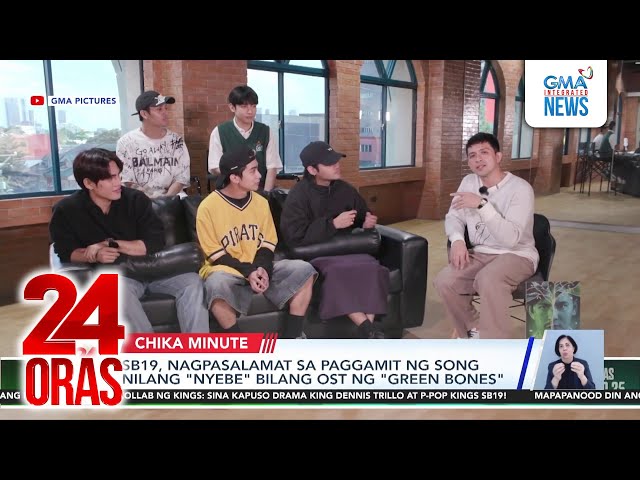 ⁣Kapuso Drama King Dennis Trillo, may aliw exclusive interview sa P-pop Kings SB19 | 24 Oras