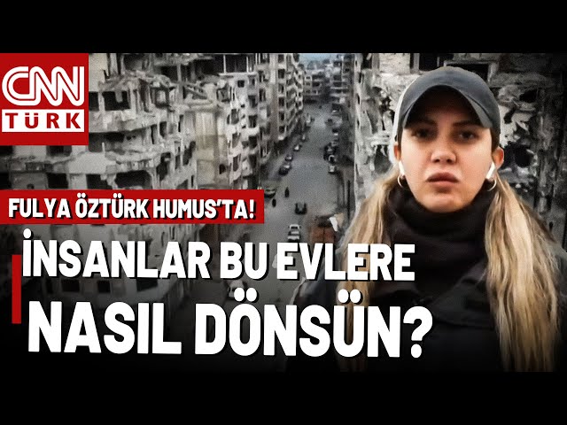 ⁣CNN TÜRK'ten Humus'ta Özel Görüntüler! Suriyeliler Bu Evlere Nasıl Dönecek?