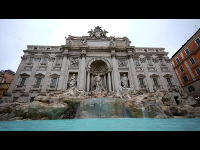 ⁣Rome's Trevi Fountain reopens right in time for Vatican's Jubilee