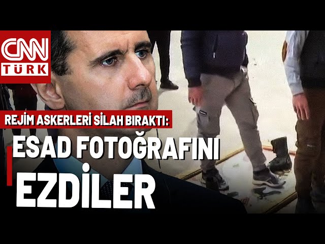 ⁣Esad'ın Sattığı Askerler Esad'ı Ezdi! Rejim Askerleri Esad Fotoğrafına Böyle Bastı