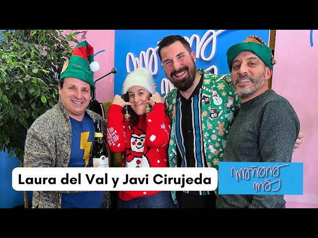 ⁣Villancicos con Laura del Val y comidas de Navidad con Javier Cirujeda - Mañana más - 2x73