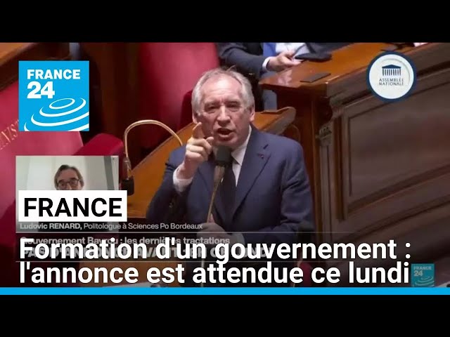 ⁣Formation d'un gouvernement : l'annonce est attendue ce lundi • FRANCE 24